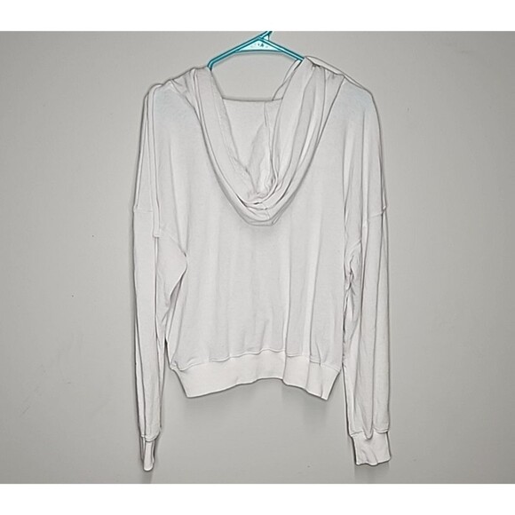 Free People Movement White Womens S Terry cloth sweatshirt - Picture 7 of 10